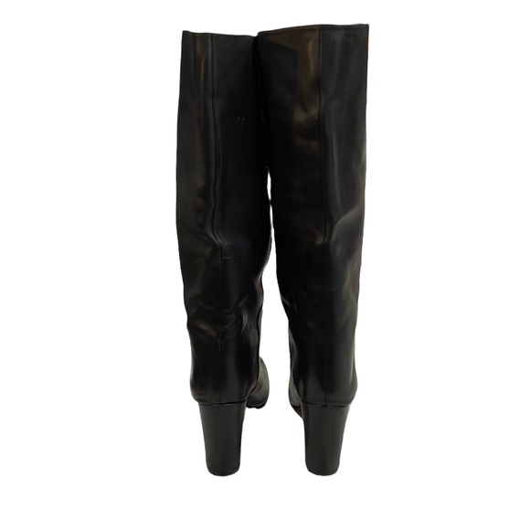 Gorgeous Vince Camuto Signature Tiona Tall Black Luxe Leather Boots - Picture 5 of 7